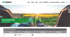 Desktop Screenshot of ecoopony.pl
